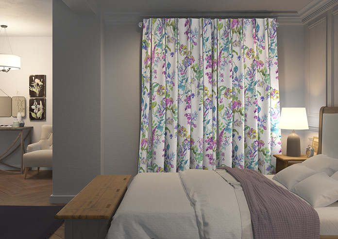 Bougainvillea, Wisteria - Made to Measure Curtains - Image 7